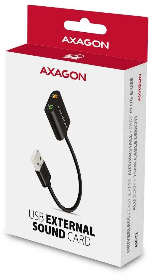 AXAGON | ADA-12 USB – kabelio garso adapteris