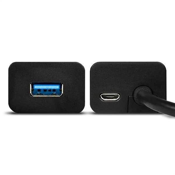 AXAGON HUE-S2B 4x USB3.0 įkrovimo šakotuvas, MicroUSB įkrovimo jungtis