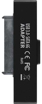 AXAGON ADSA-1S6 USB3.0 – SATA 6G UASP HDD išorinis adapteris, įsk. Byla