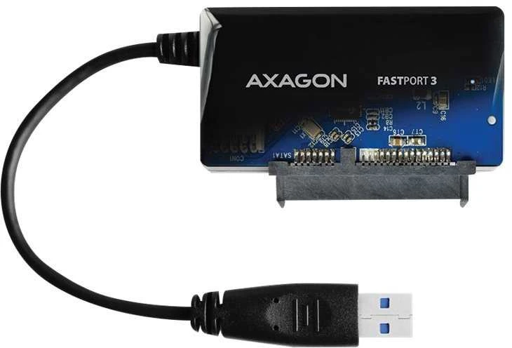 AXAGON ADSA-FP3 USB3.0 – SATA 6G HDD FASTPort3 adapteris, įsk. AC