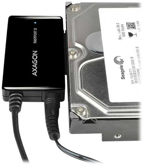 AXAGON ADSA-FP3 USB3.0 – SATA 6G HDD FASTPort3 adapteris, įsk. AC