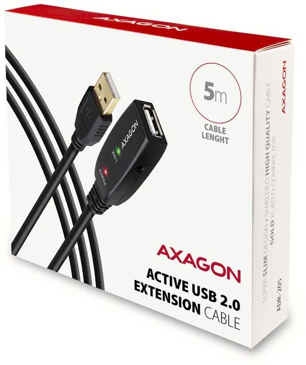 AXAGON | USB kartotuvo kabelis | ADR-205 | USB A tipo į USB A tipo