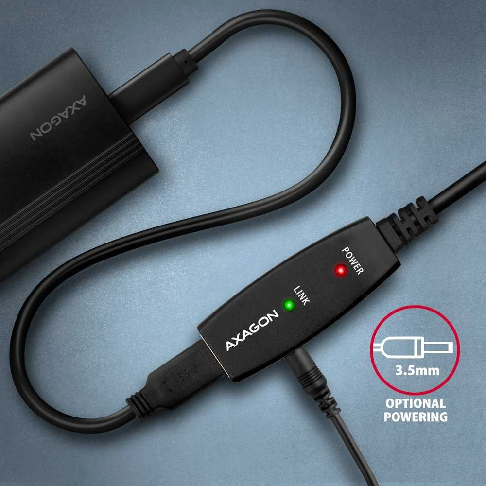 AXAGON | USB kartotuvo kabelis | ADR-210 | USB A tipo į USB A tipo