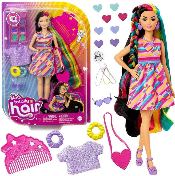 Barbie Totaly Hair lėlė azijietė