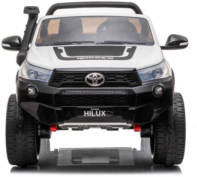 Akumuliatorinis automobilis vaikams Jokomisiada Toyota Hilux PA0250 | spalva: balta
