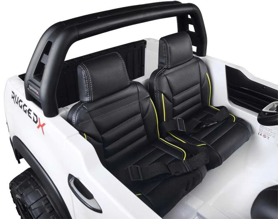 Akumuliatorinis automobilis vaikams Jokomisiada Toyota Hilux PA0250 | spalva: balta