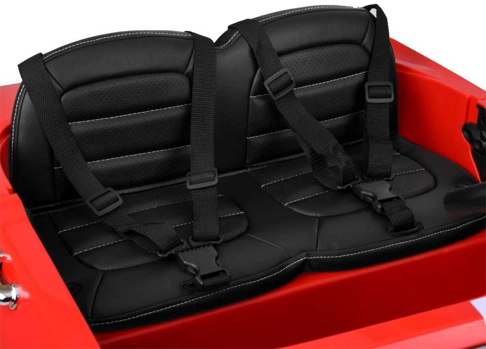 Jokomisiada Vaikiškas baterijomis varomas automobilis SHELBY GT 350 classic DVIESEITIS PA0336
