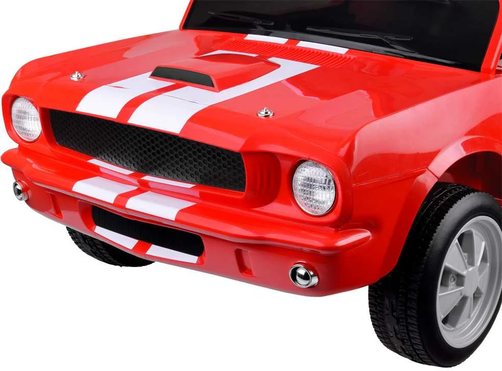 Jokomisiada Vaikiškas baterijomis varomas automobilis SHELBY GT 350 classic DVIESEITIS PA0336
