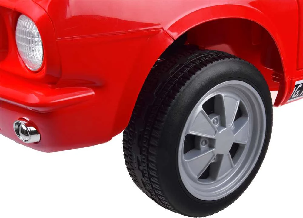 Jokomisiada Vaikiškas baterijomis varomas automobilis SHELBY GT 350 classic DVIESEITIS PA0336