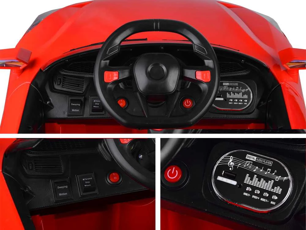 BEMA cabrio nuotolinio valdymo automobilis su siūbavimo efektu PA0276