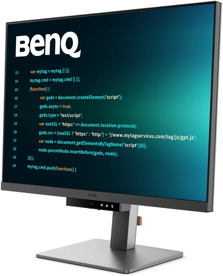 Monitorius BENQ RD280U 28,2 colio IPS 3840x2560 350cd/m2 5ms HDMI 2.0 DP USB tipas C PD90W HUB USB KVM Aukštis