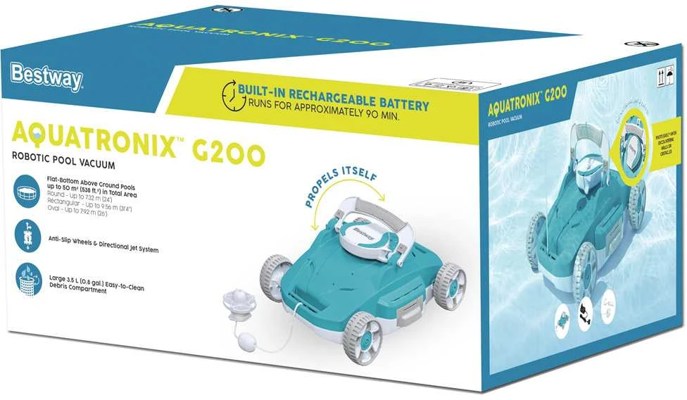 Bestway automatinis baseino dulkių siurblys robotas AquaTronix G200 58765
