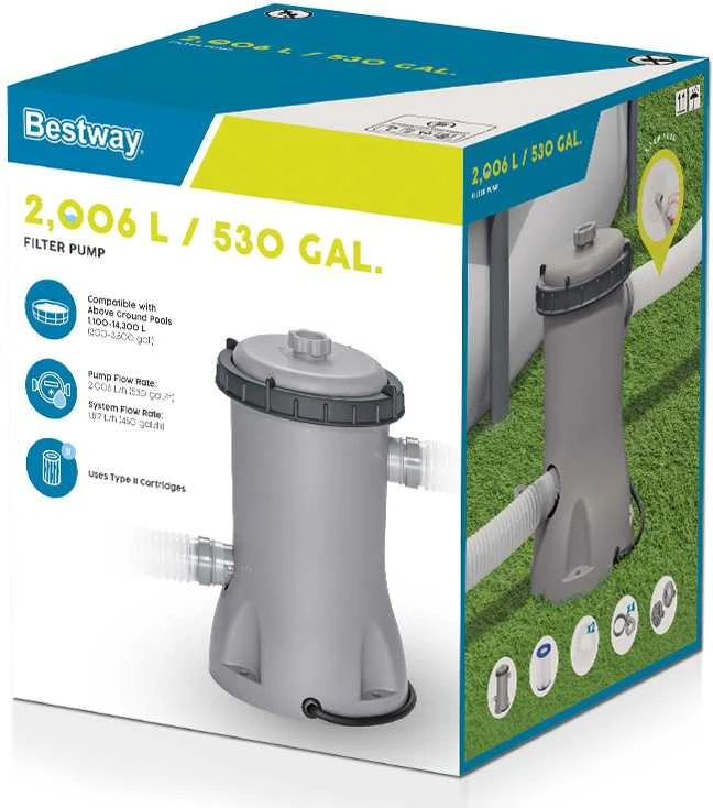Bestway baseino filtro siurblys 2 m3/h