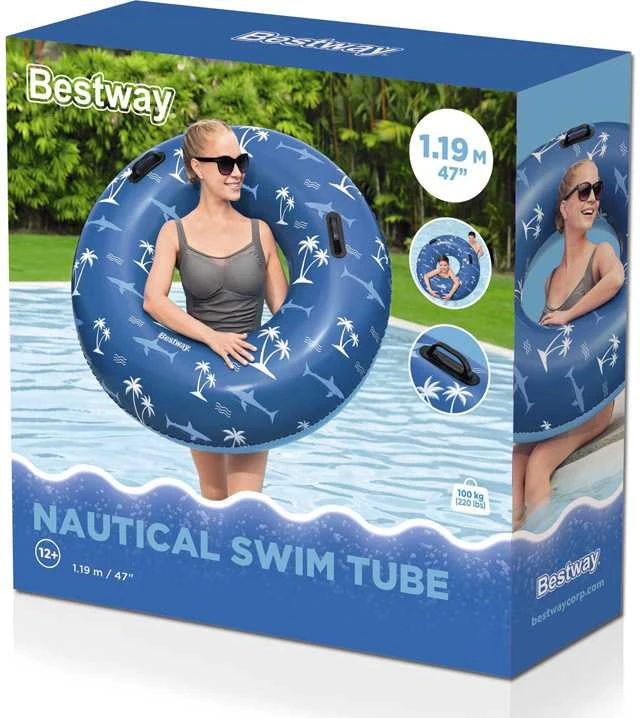 „Bestway“ didelis plaukimo žiedas 1,19 m 36353