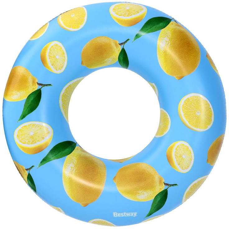 BESTWAY plaukimo ratas Scentsational Lemon, diametras 1.19m, 36229