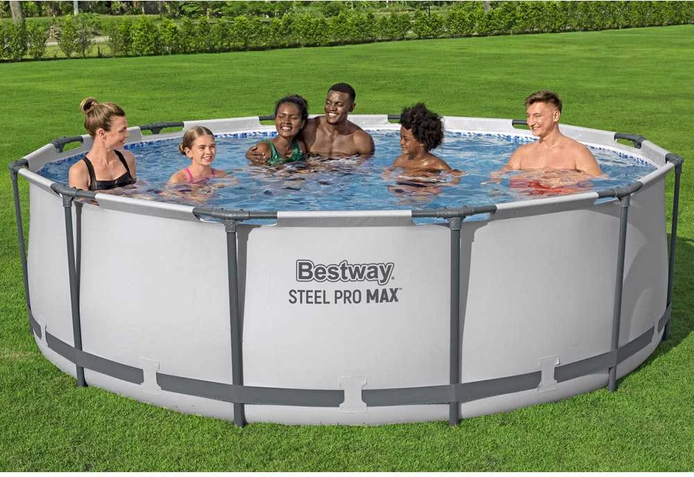 „BestWay Pool Steel Pro MAX“ baseino komplektas, apvalus, 366 x 100 cm