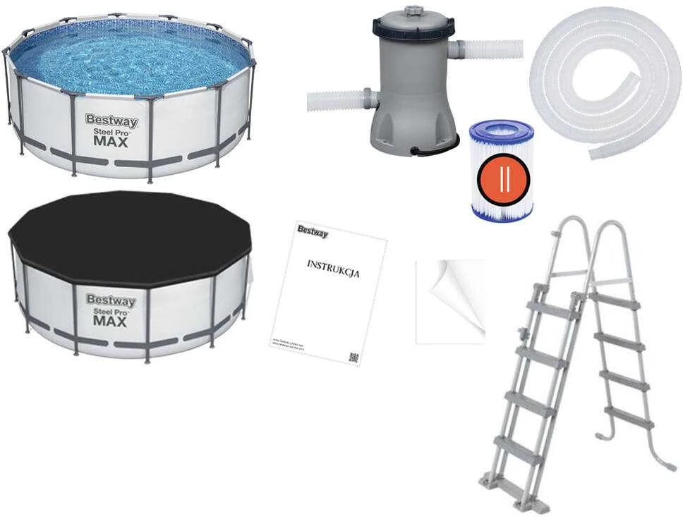 Baseinas Bestway Steel Pro MAX™, 3.66m x 1.22m (56420)