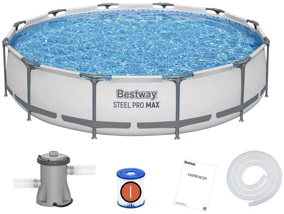 Bestway karkasinis baseinas 366cm Steel Pro Max (56416)