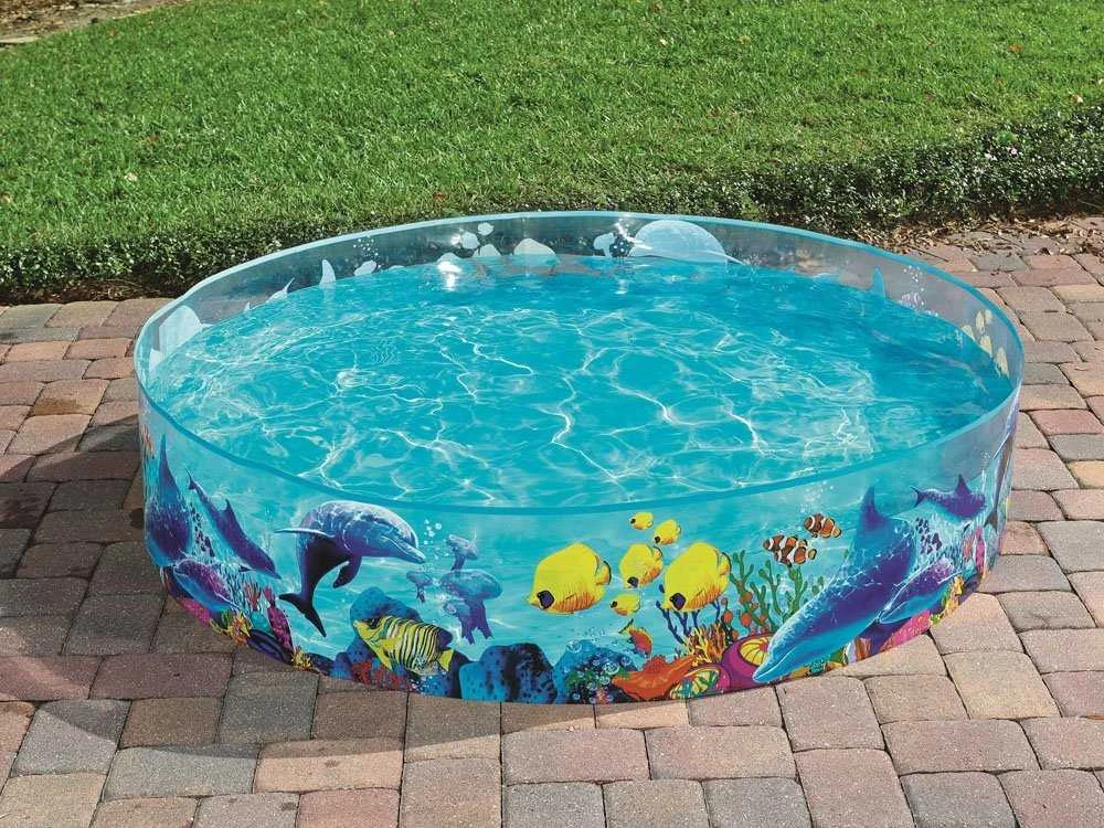 Ramstinis baseinas Bestway Fill N Fun Odyssey 55030, 183x38 cm, mėlynas