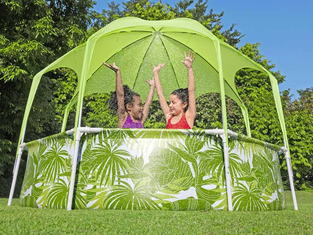 Sodo baseinas vaikams Bestway, 244 x 51 cm, žalias