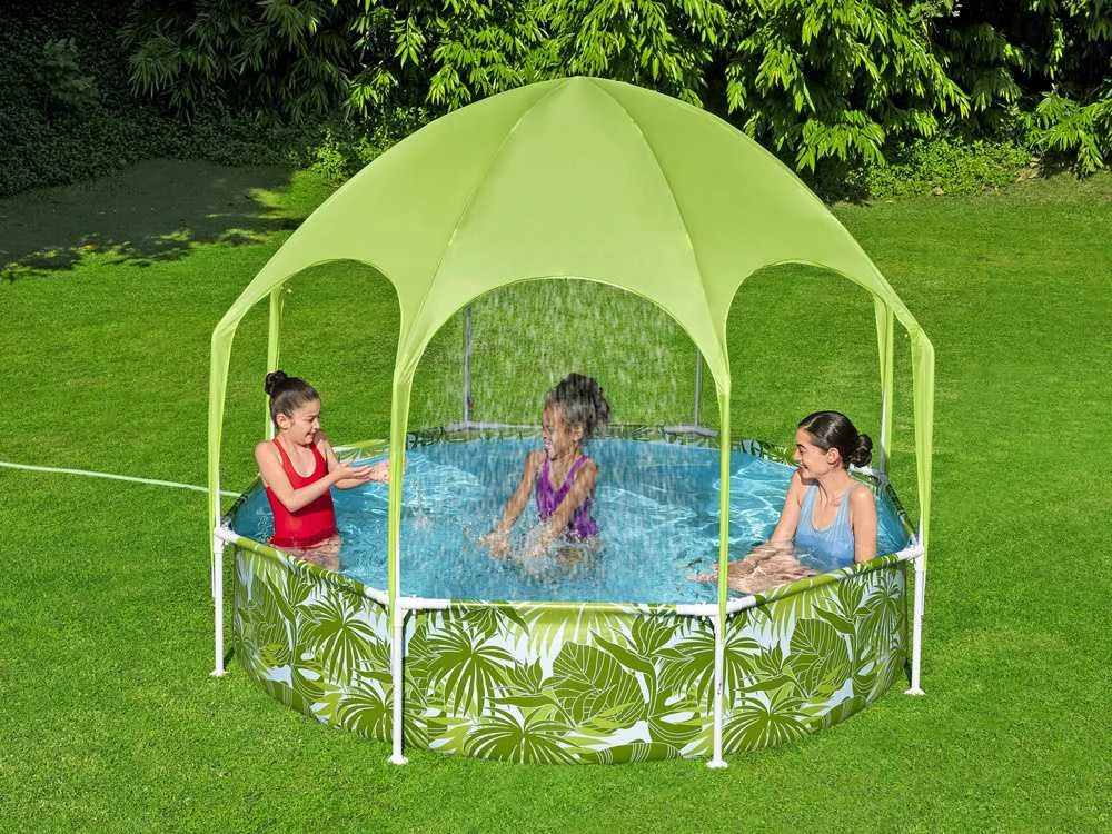 Sodo baseinas vaikams Bestway, 244 x 51 cm, žalias
