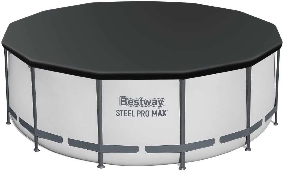 Rėminis baseinas 13 FT 396 x 122 cm plieno Pro Max BESTWAY
