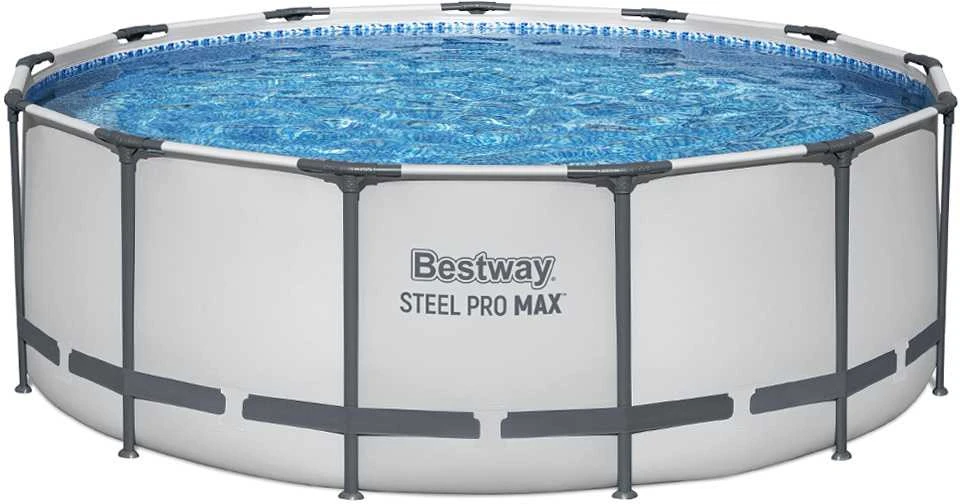 Rėminis baseinas 13 FT 396 x 122 cm plieno Pro Max BESTWAY