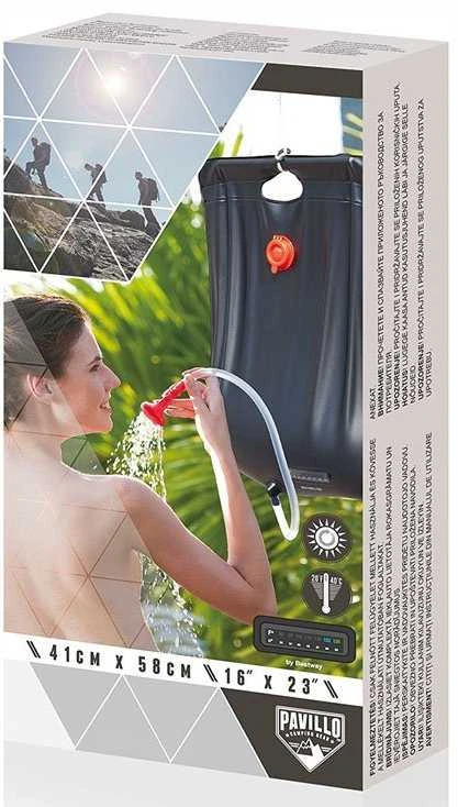 Bestway kempingo dušas 20 l talpos saulės dušas 58224