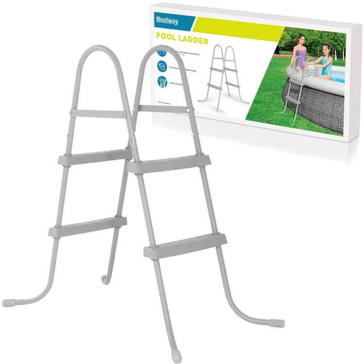 Bestway Baseino kopetėlės Flowclear, 84cm, 2 laipteliai