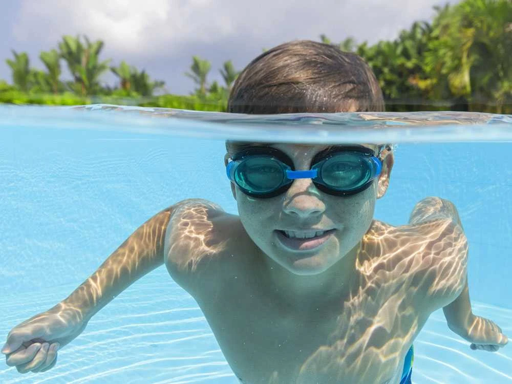 Plaukimo akiniai Goggles Bestway, mėlyni