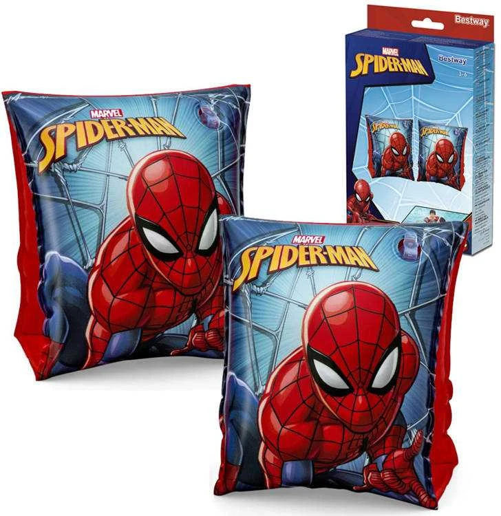 BESTWAY plaukimo rankovės Spiderman 23x15cm, 98001