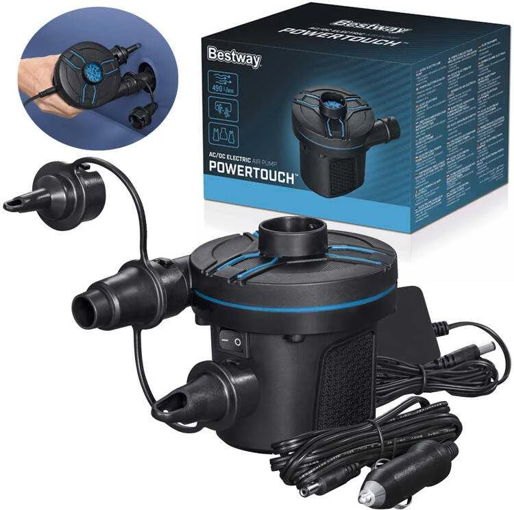 Bestway PowerTouch elektrinis siurblys lizdui ir automobiliui 62255