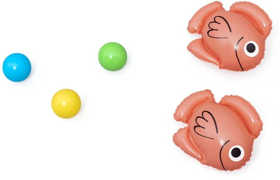 Bestway pripučiama žaidimų aikštelė CROCODILE čiuožykla + purkštuvas + kamuoliukai 53166