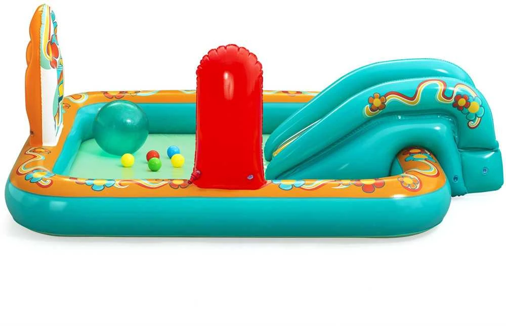 Pripučiama žaidimų aikštelė „Bestway Retro“. 53164, 193x152cm