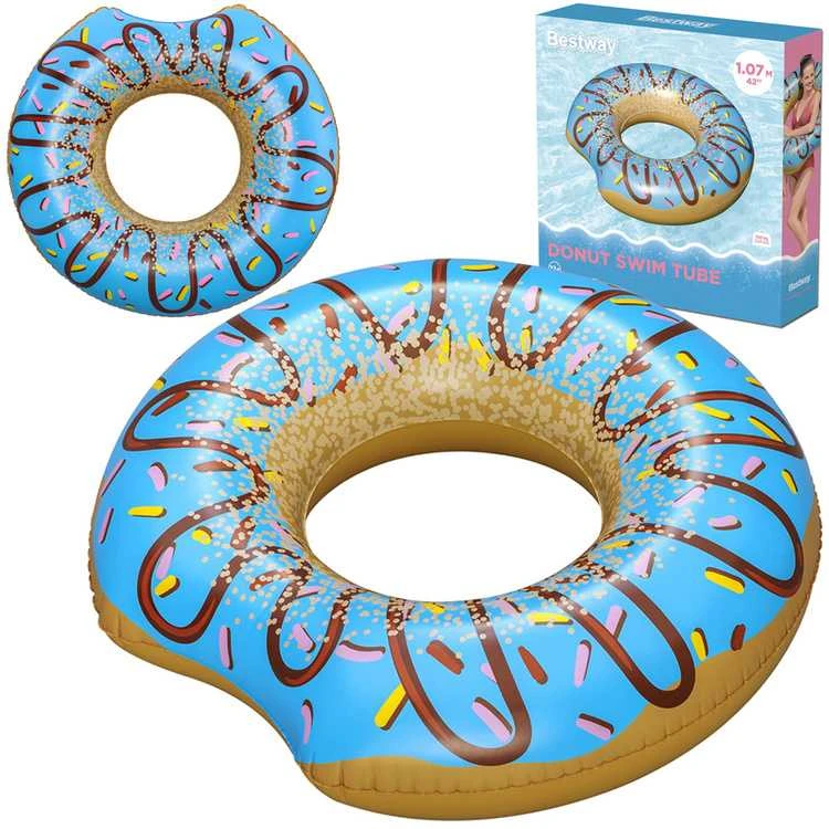 Bestway Didelis plaukimo ratas, spurga, 107 cm