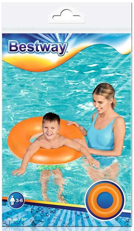 „Bestway“ plaukimo ratas 76 cm pripučiamas ratas