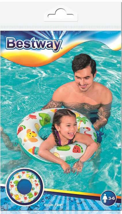 Bestway Plaukimo ratas pripuč. BECO 98035 53cm
