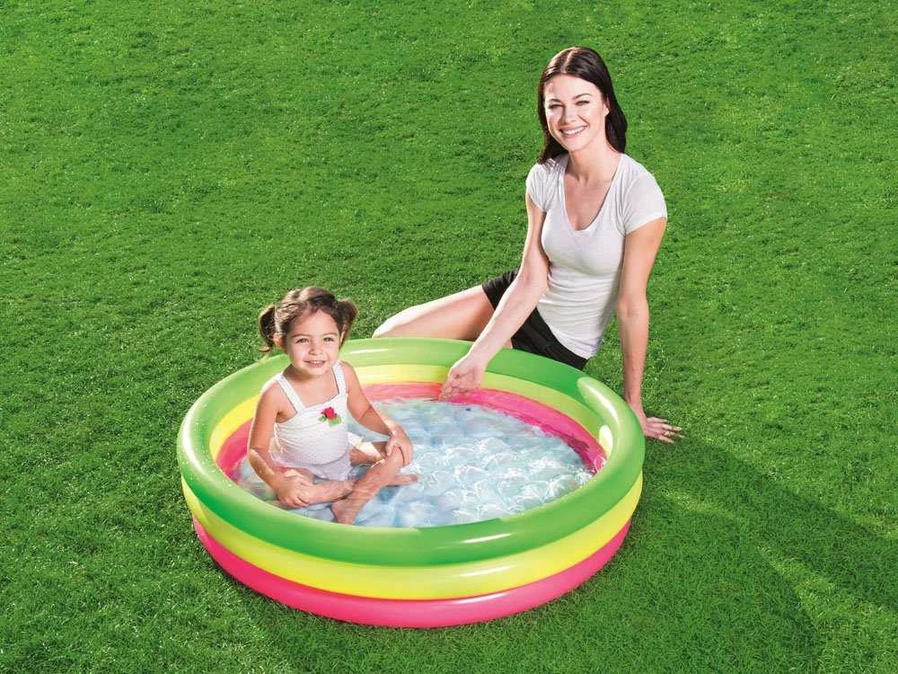 BESTWAY pripučiamas baseinas 102cm x 25cm, 51104