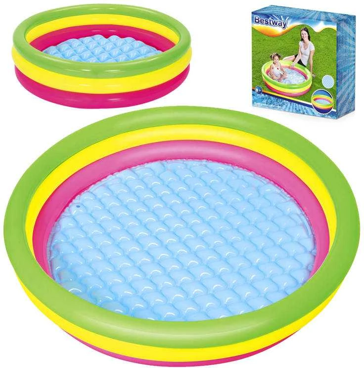 BESTWAY pripučiamas baseinas 102cm x 25cm, 51104