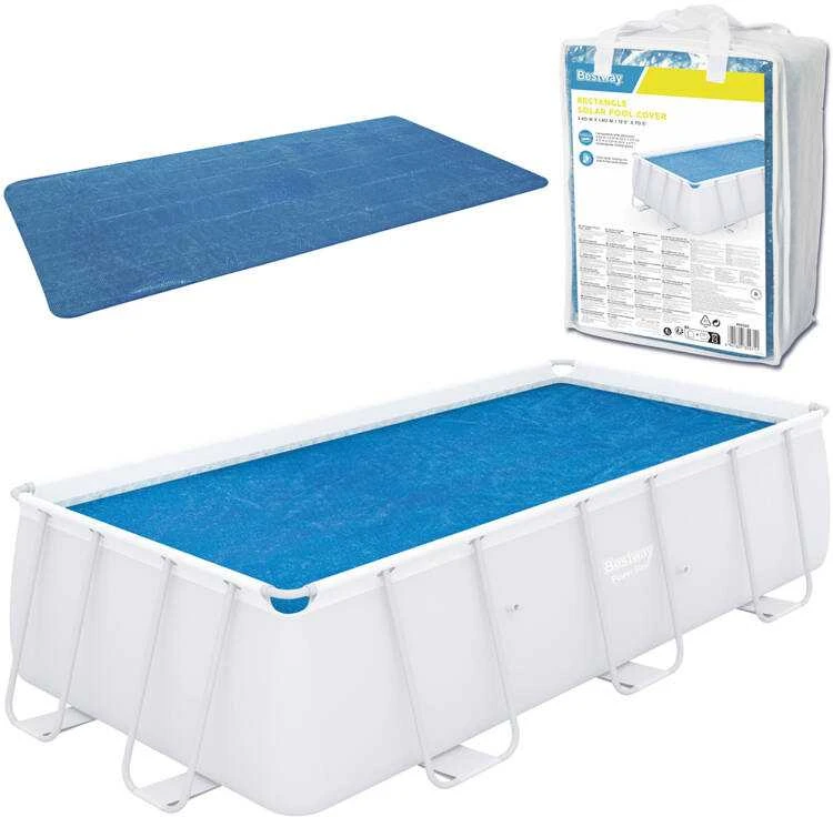 Bestway Vasarinis baseino uždangalas, mėlynas, 380x180cm, PE