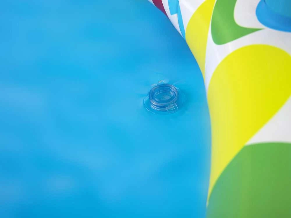 BESTWAY pripučiamas baseinas Splash & Learn, 1.20m x 1.17m x 46cm, 52378