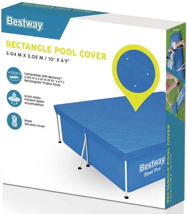 Bestway Flowclear Baseino uždangalas, 304x205x66cm