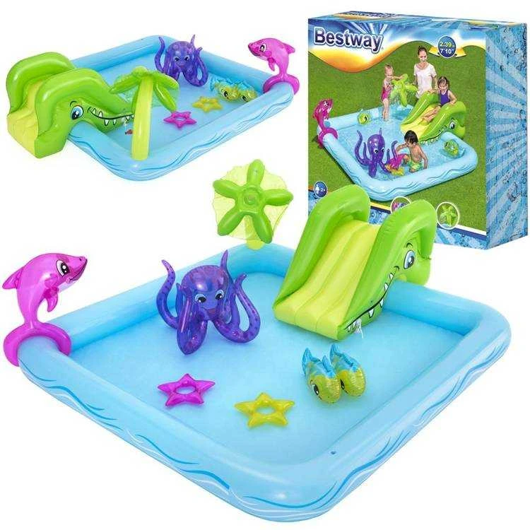 BESTWAY baseinas Fantastiškas akvariumas 239cm x 206cm x 86cm, 53052B