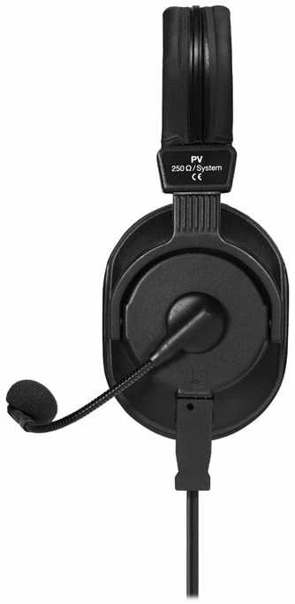 Beyerdynamic | Broadcast Ausinės with Dynamic Mikrofonas | DT 290 MK II | su laidu | Over-Ear | Juodas | Noise canceling