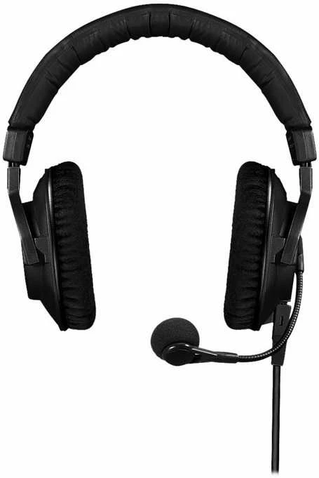 Beyerdynamic | Broadcast Ausinės with Dynamic Mikrofonas | DT 290 MK II | su laidu | Over-Ear | Juodas | Noise canceling
