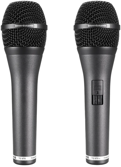 Mikrofonas - Beyerdynamic TG V70 Dinaminis 25-18000 Hz 280 Ω 3-pin XLR Juodas