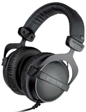 Studijinės ausinės Beyerdynamic DT 770 PRO, 32 omų, Juodos