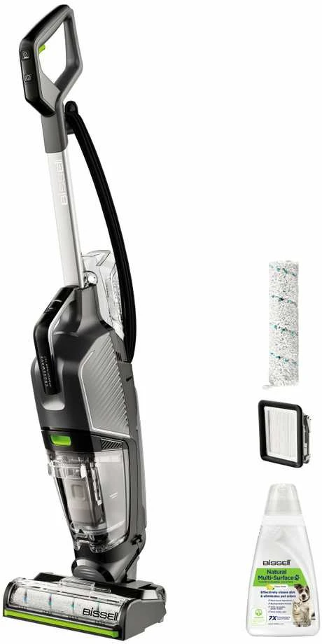 Plaunantis siurblys - šluota Bissell Crosswave HydroSteam Pet Select, su garų funkcija, 1100 W