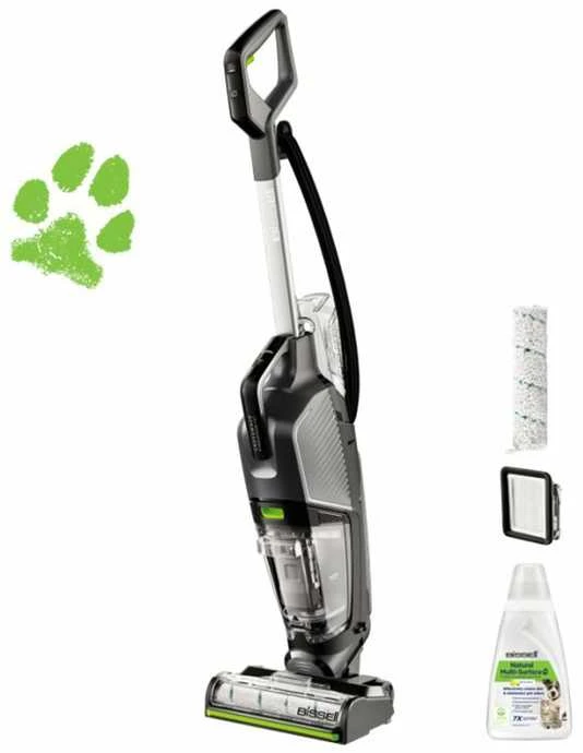 Plaunantis siurblys - šluota Bissell Crosswave HydroSteam Pet Select, su garų funkcija, 1100 W
