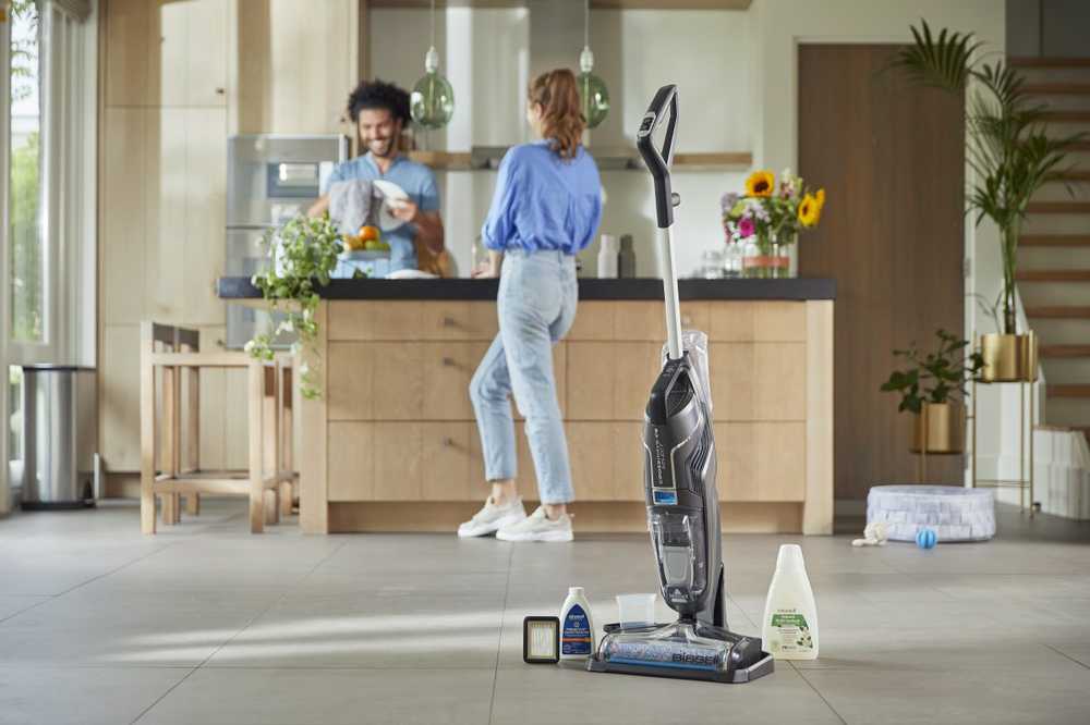 Plaunantis siurblys - šluota Bissell  CrossWave C6 Cordless Select